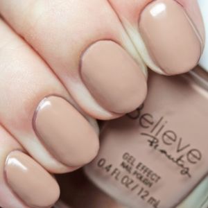 NWT BELIEVE BEAUTY GEL LIKE NAIL: BABY PORCELAIN! MIX ANY 2 FOR $10!